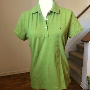 NWT Tommy Hilfiger Medium Green Polo Shirt